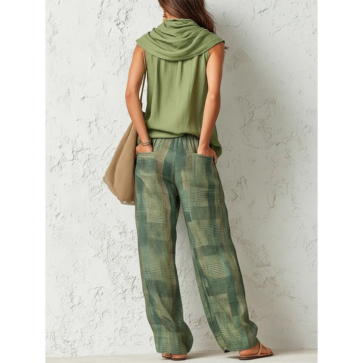 Marianne | Gathered-Neck Three-Piece Set