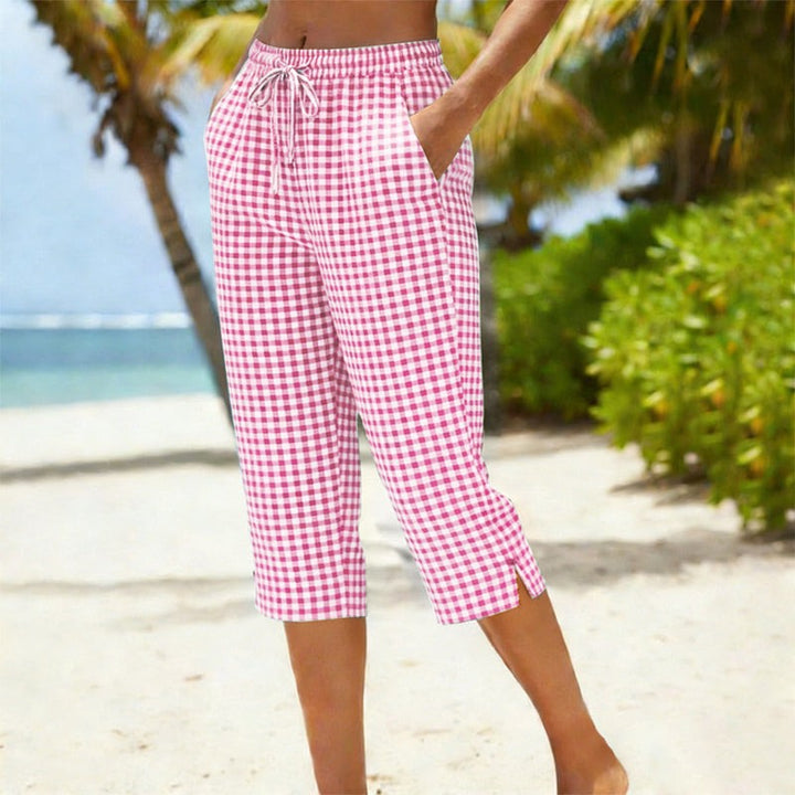Isabelle | Cropped Capri Pants
