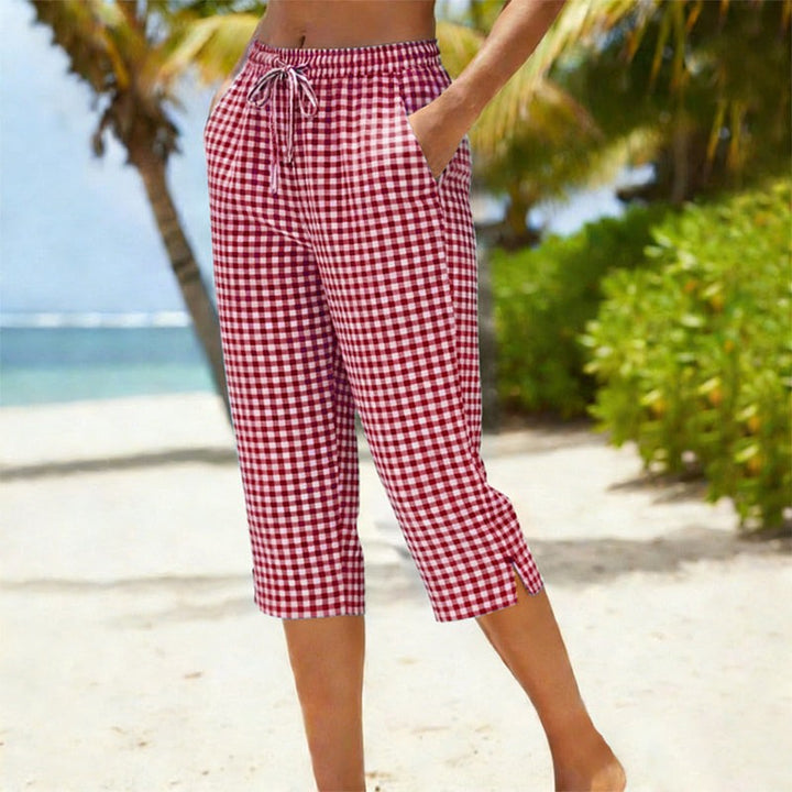 Isabelle | Cropped Capri Pants