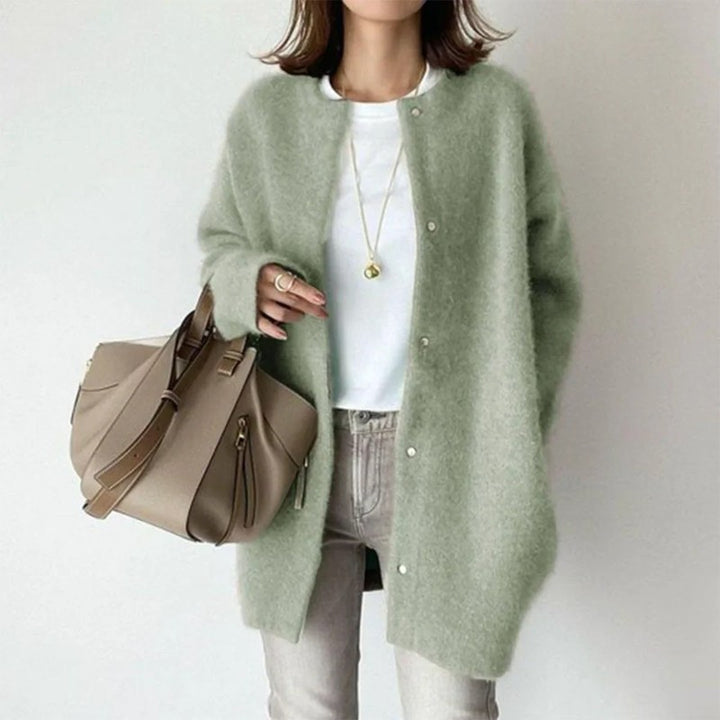 Eloise | Long-Line Open-Front Cardigan