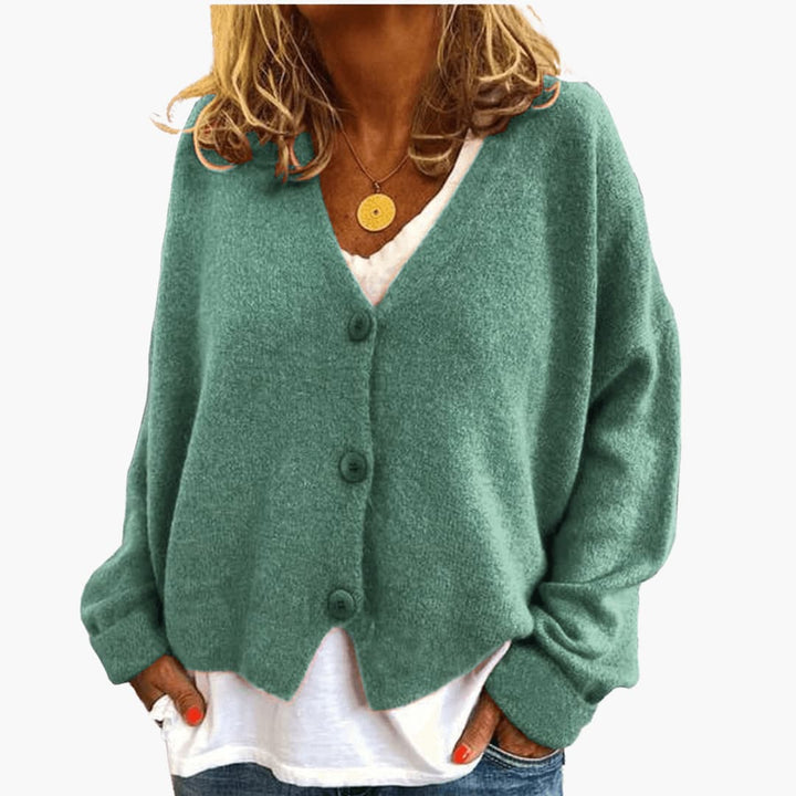 Jennifer | Women's Knitted Button Cardigan