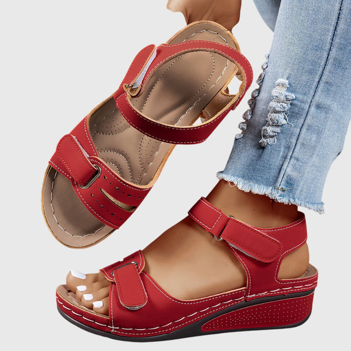 Crystal | Comfortable Flat Sandals