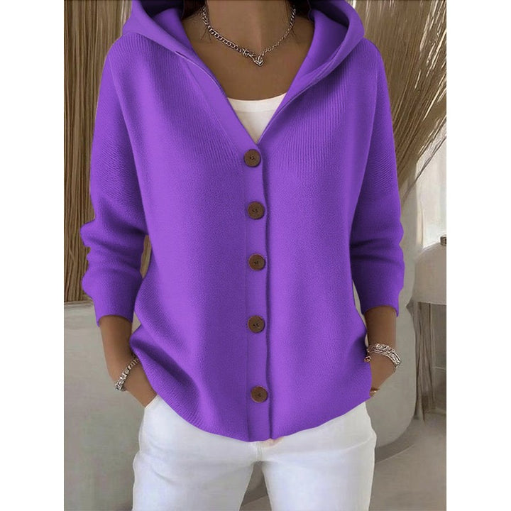 Rocío | Flared Hooded Cardigan Jacket