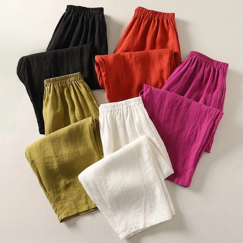 Evelyn | Relaxed Wide-Leg Trousers
