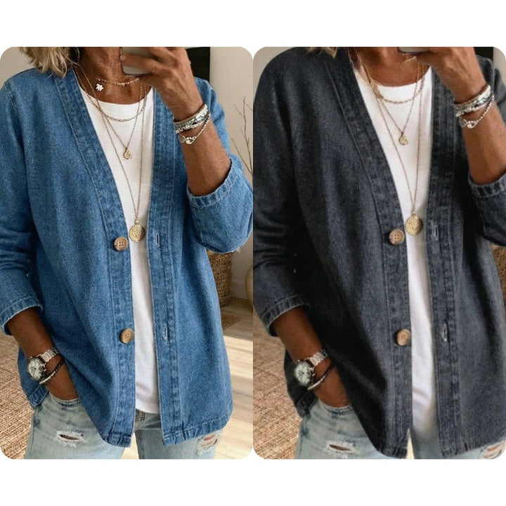 Victoria | Relaxed Button-Front Jacket