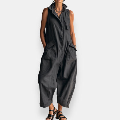 Zora | Oversized Utility Jumpsuit