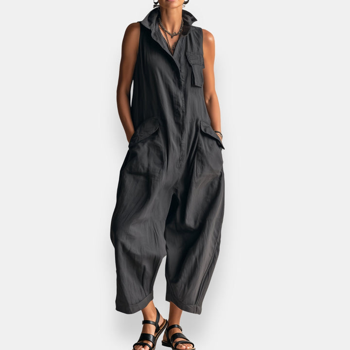 Zora | Oversized Utility Jumpsuit
