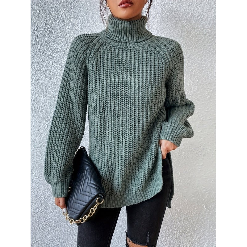 Emilia | Oversized Turtleneck Sweater
