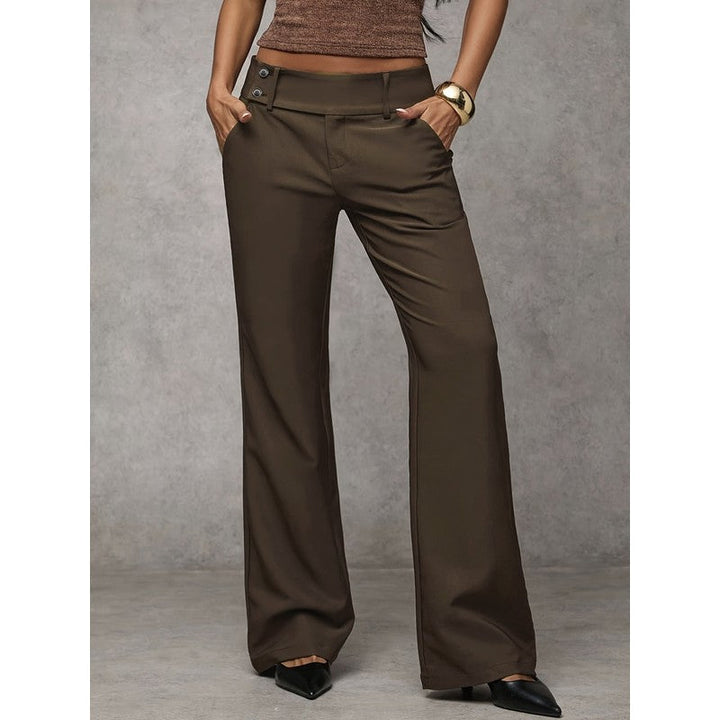 Evelyn | High-Waisted Wide-Leg Trousers