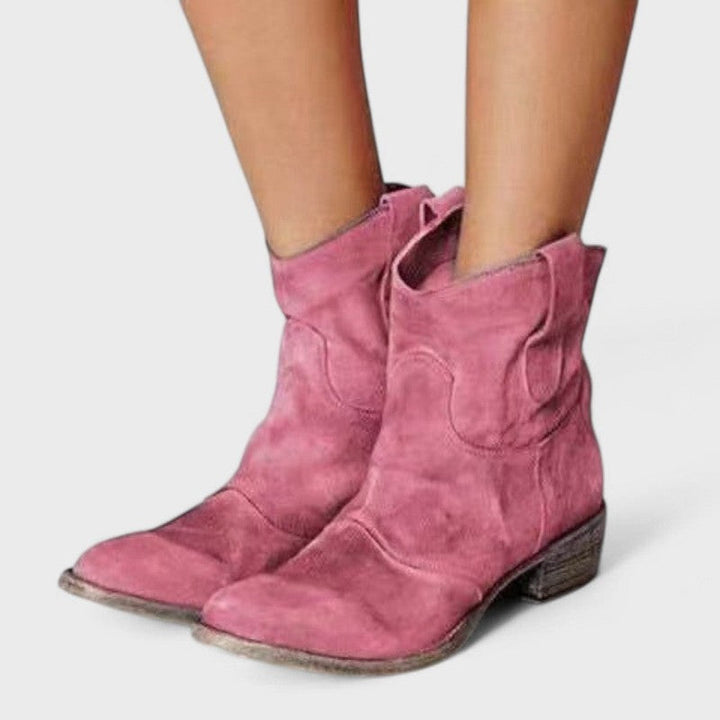 Carlotta | Western Ankle Boots