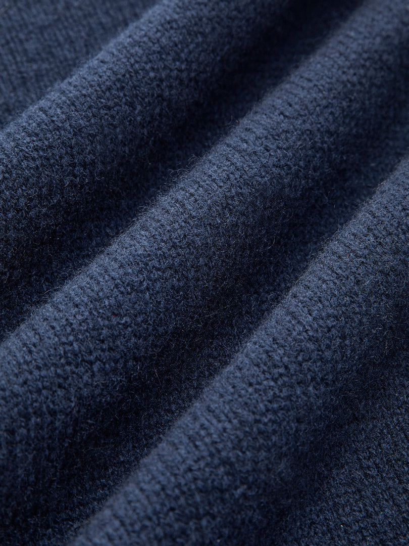 Audrey | Stylish Panel Lapel Sweater