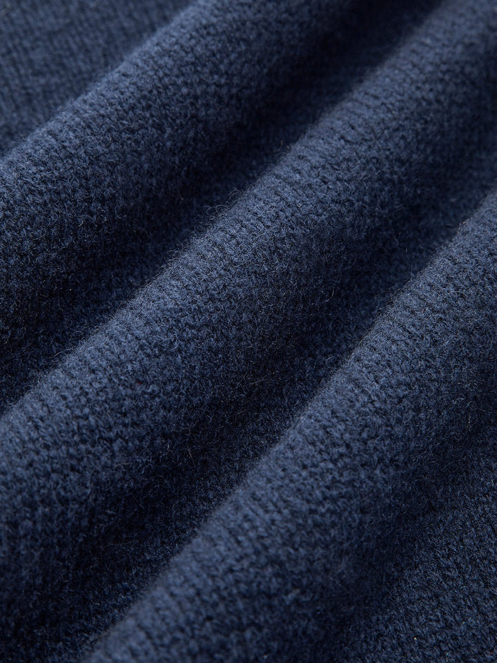 Audrey | Stylish Panel Lapel Sweater