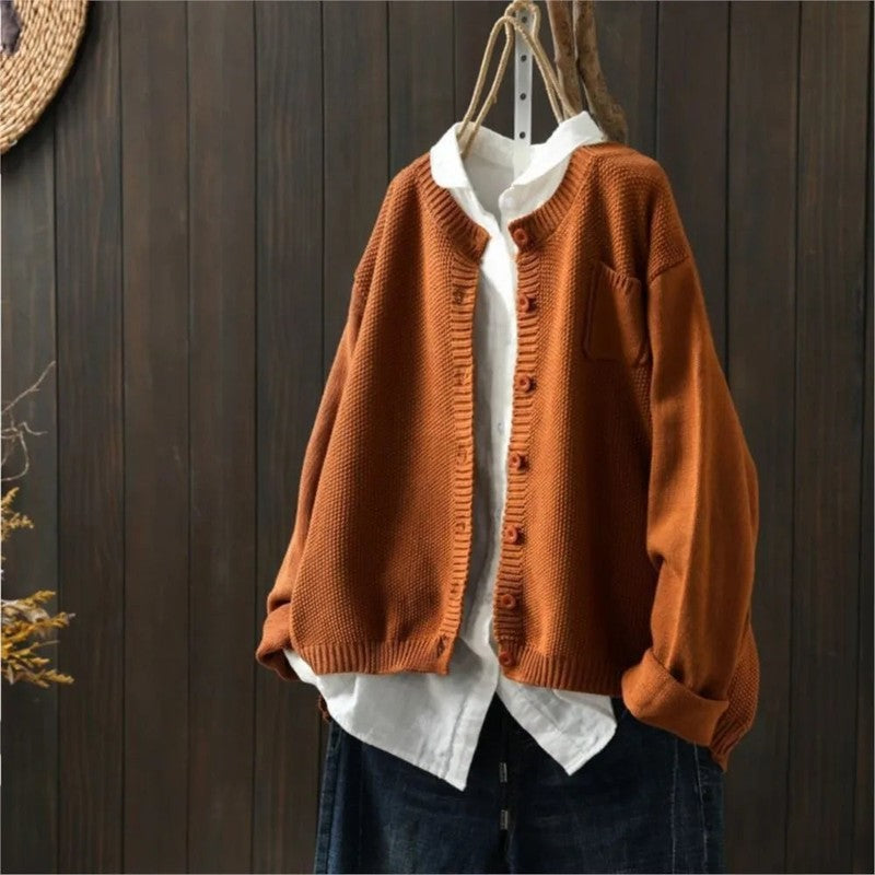 Evelyn | Button-Front V-Neck Cardigan