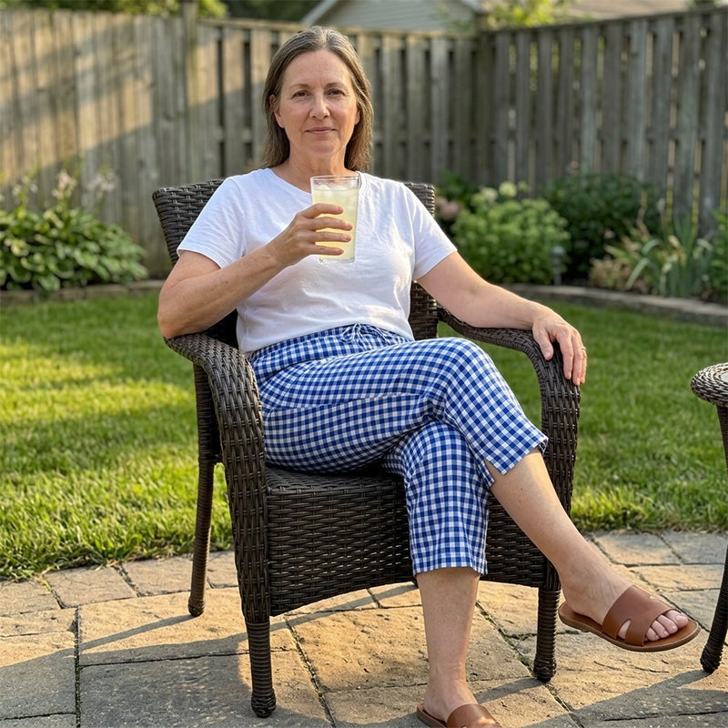 Isabelle | Cropped Capri Pants