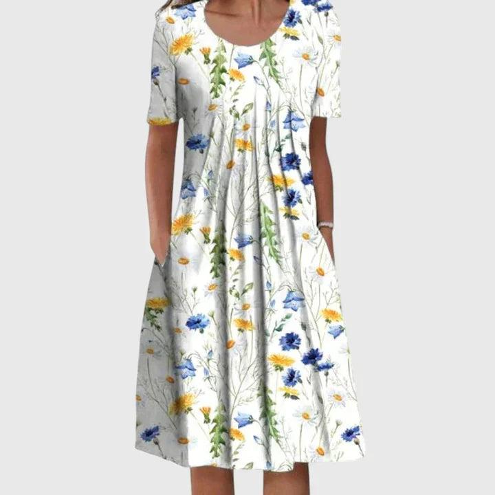 Acy | Elegant Dress Covering the Stomach