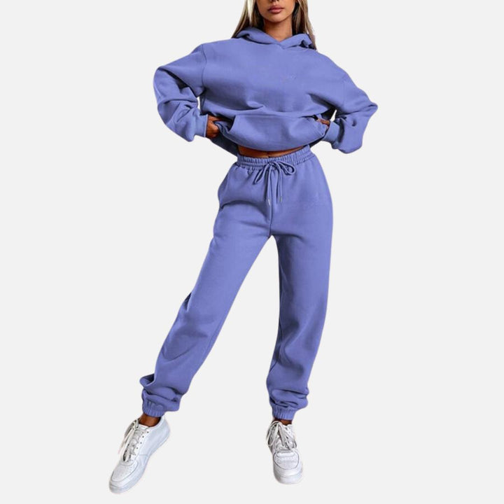 Destiny | Women’s Casual Hoodie Jogger Set – Cozy Two-Piece Tracksuit