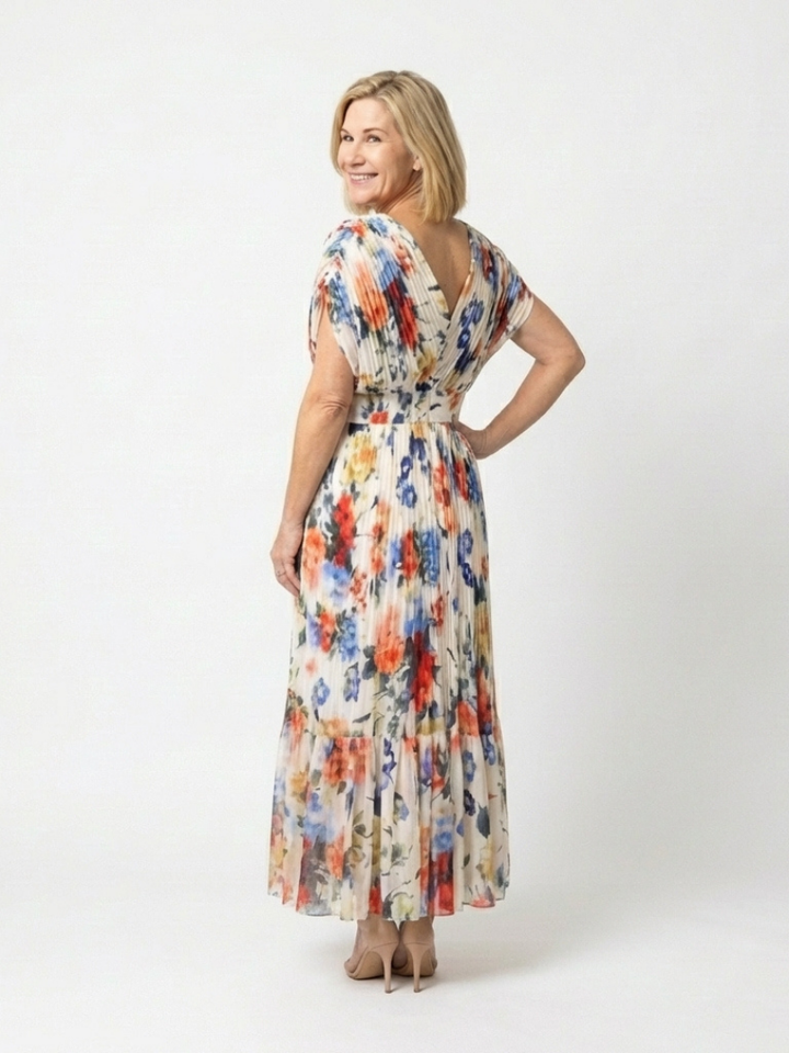 Savannah | Women's Floral Print Maxi Dress