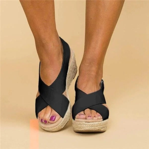 Aurelia | Women's Espadrille Wedge Sandals