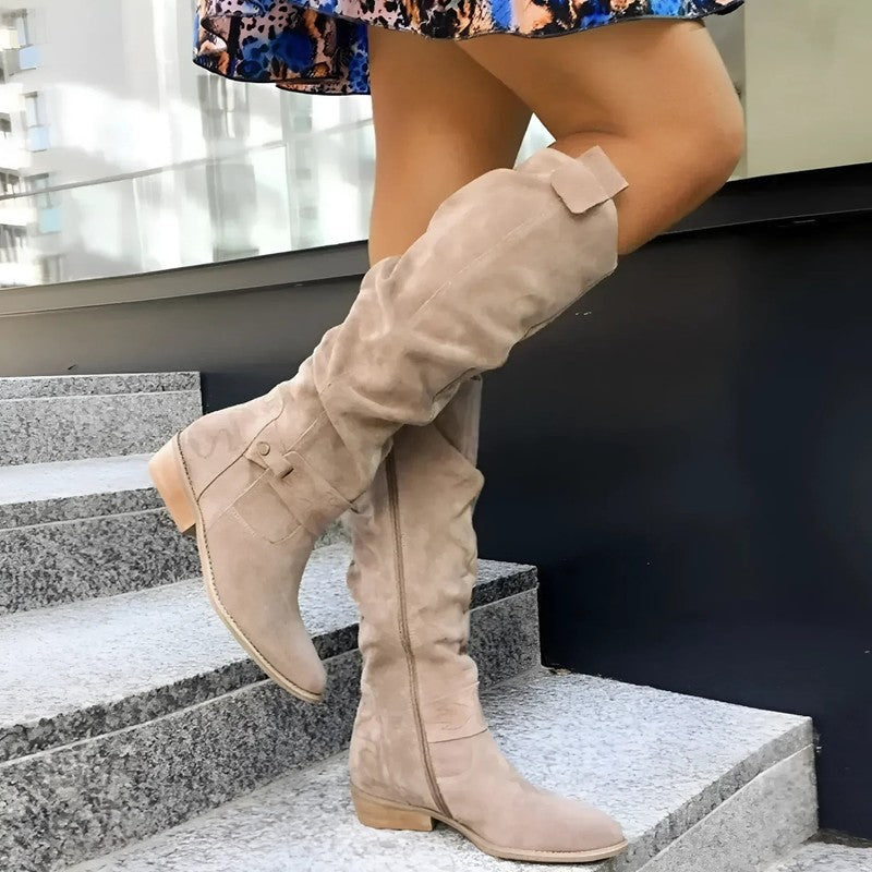 Camille | Slouchy Knee-High Boots