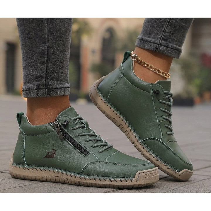 Sophia | Orthopedic Support Sneakers with Side Zip