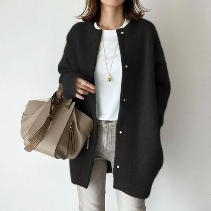 Eloise | Long-Line Open-Front Cardigan