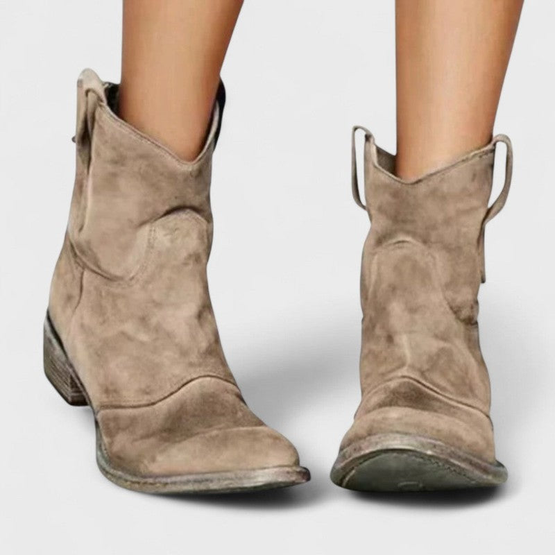 Carlotta | Western Ankle Boots