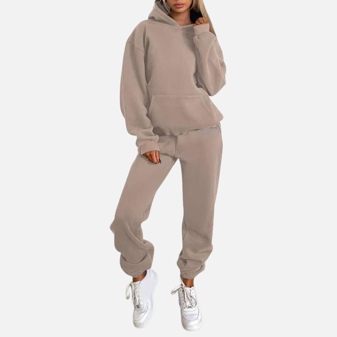 Destiny | Women’s Casual Hoodie Jogger Set – Cozy Two-Piece Tracksuit