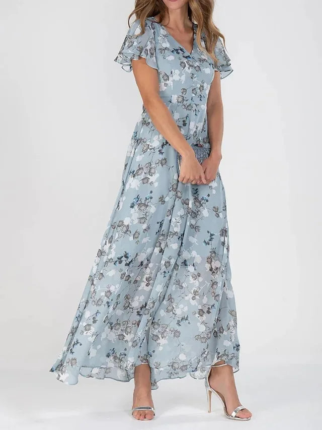 Alana | Women's Floral Summer Maxi Dress