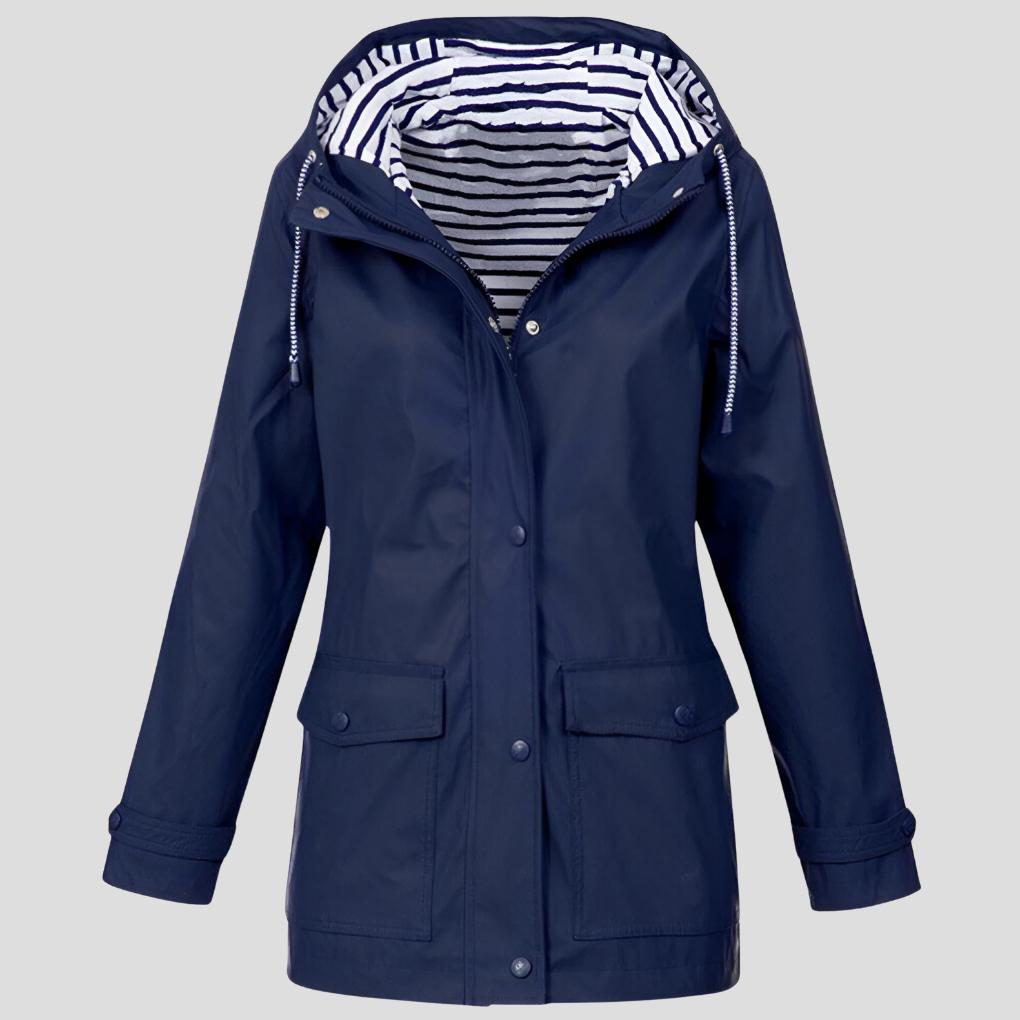 Olivia | Women’s Water and Wind Resistant Hooded Jacket