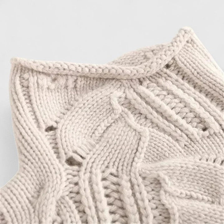 Zendrielle | Cable Knit Turtleneck Sweater
