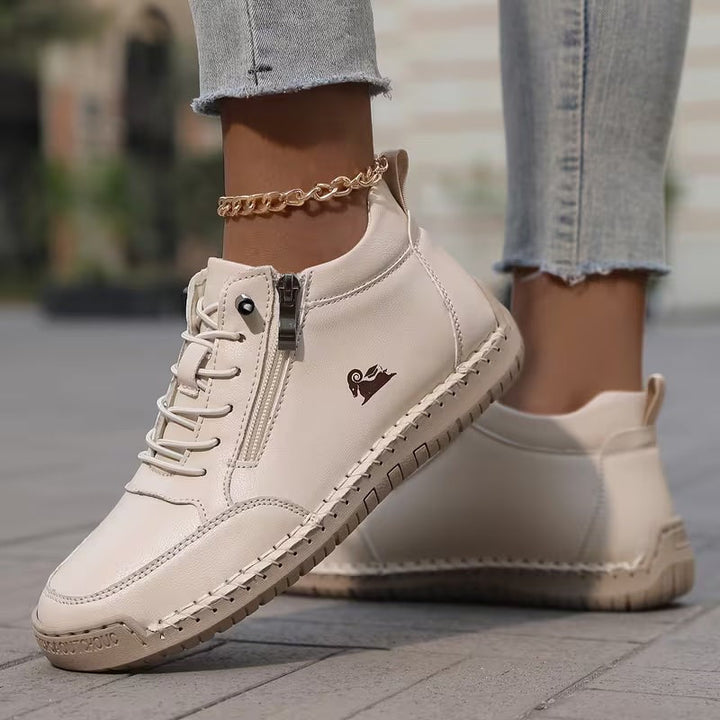 Sophia | Orthopedic Support Sneakers with Side Zip