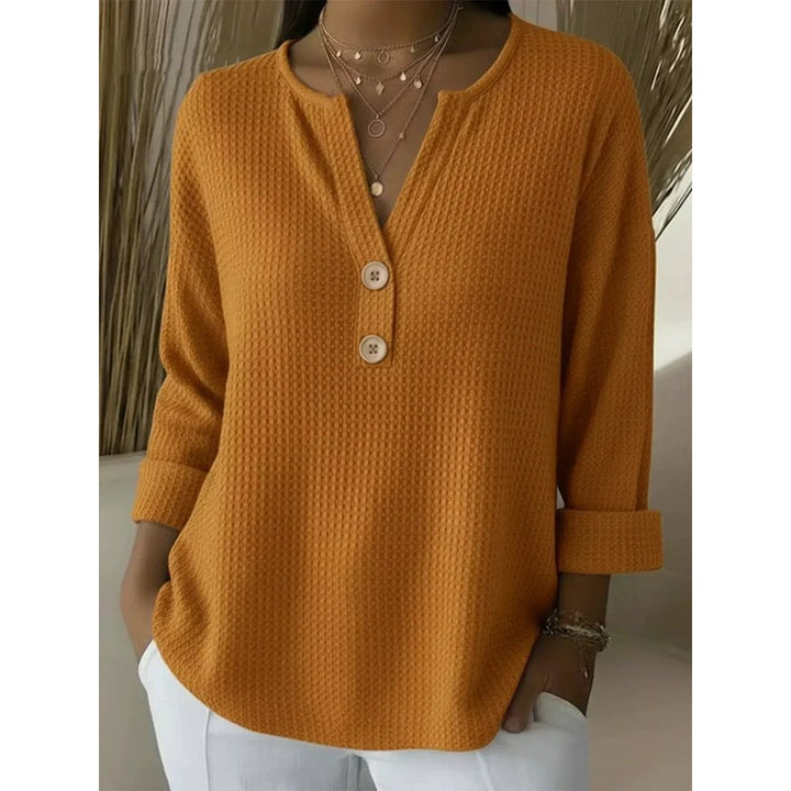 Carmen | Relaxed Henley T-Shirt