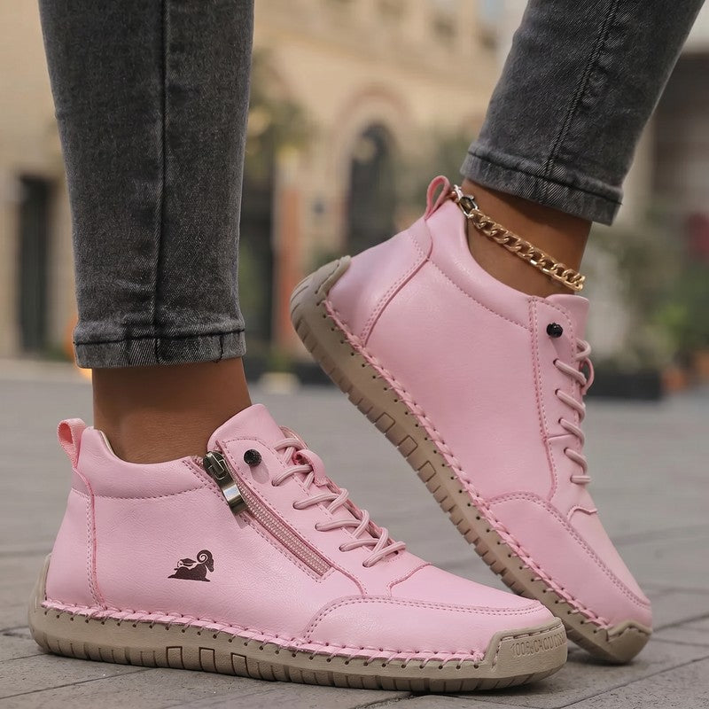 Sophia | Orthopedic Support Sneakers with Side Zip