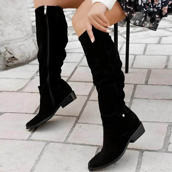 Camille | Slouchy Knee-High Boots