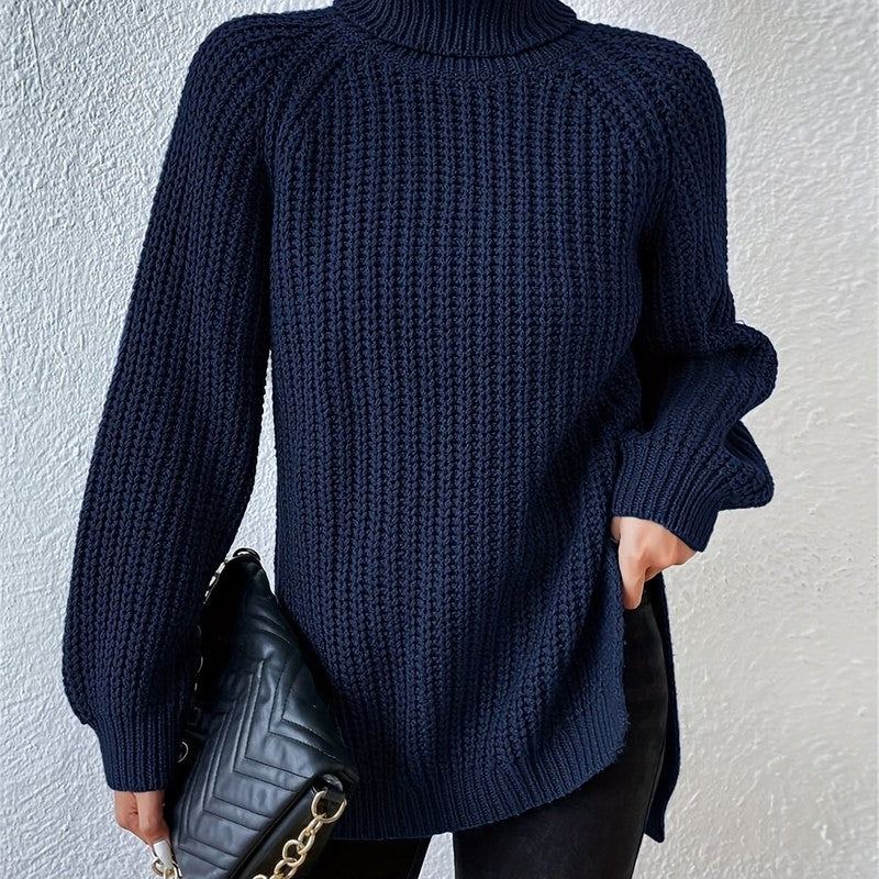 Emilia | Oversized Turtleneck Sweater