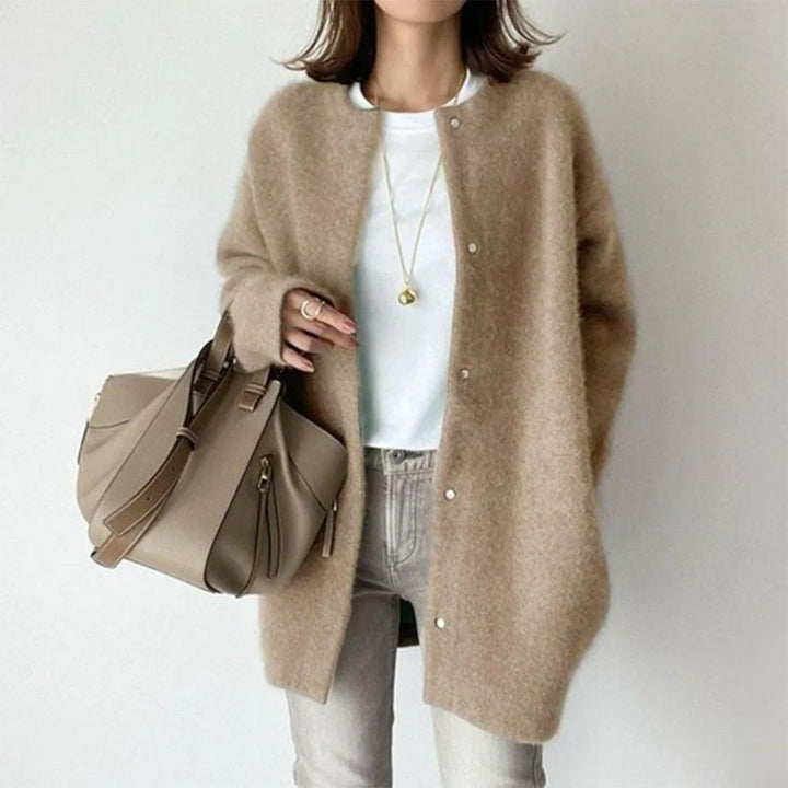 Eloise | Long-Line Open-Front Cardigan