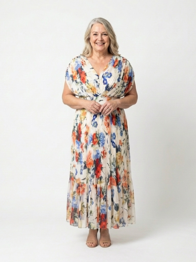 Savannah | Women's Floral Print Maxi Dress