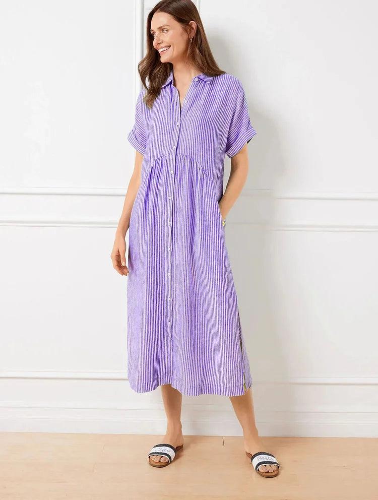 Brooklyn | Women’s Striped Shirt Dress