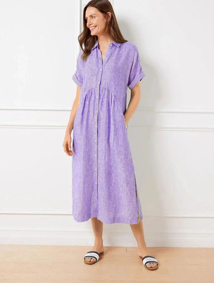 Brooklyn | Women’s Striped Shirt Dress