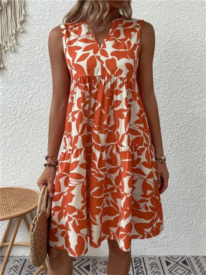 Sophia | Floral Summer A-Line Dress
