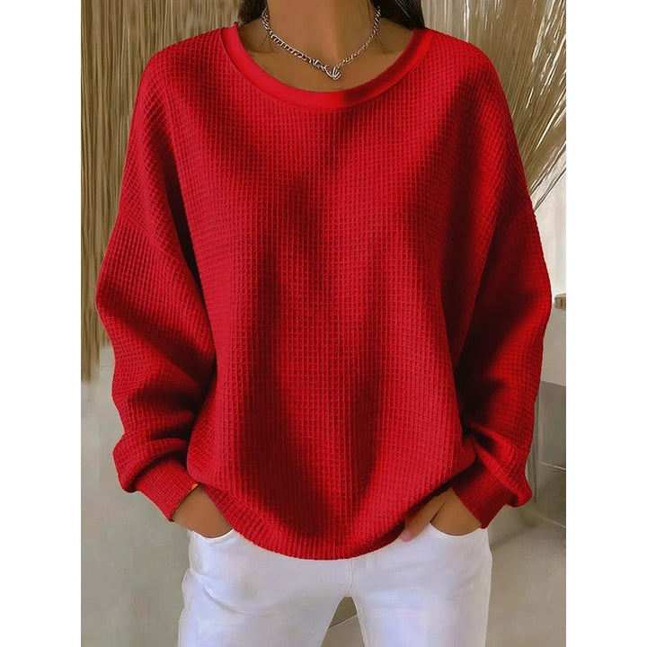 Nuria | Relaxed Round-Neck Sweater
