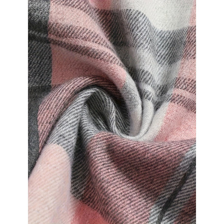 Margot | Oversized Plaid Long-Sleeve Shirt