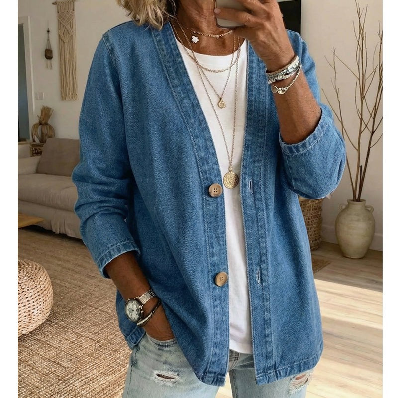 Victoria | Relaxed Button-Front Jacket