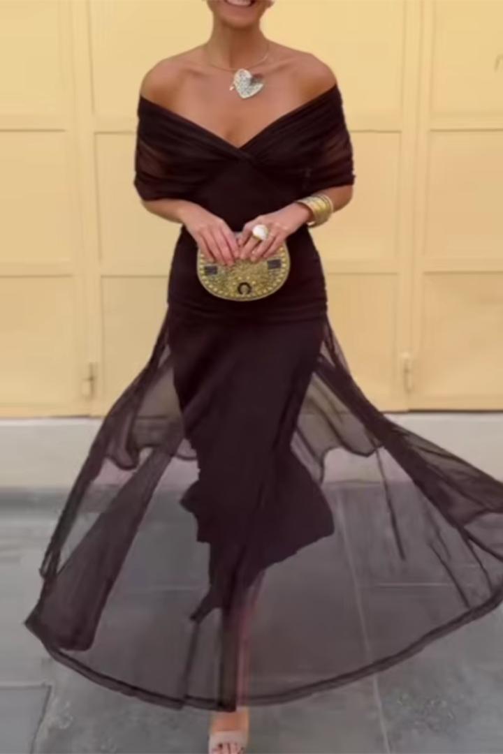 Lorenza | Elegant Maxi Wedding Guest Dress