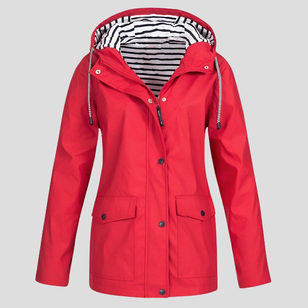 Olivia | Women’s Water and Wind Resistant Hooded Jacket