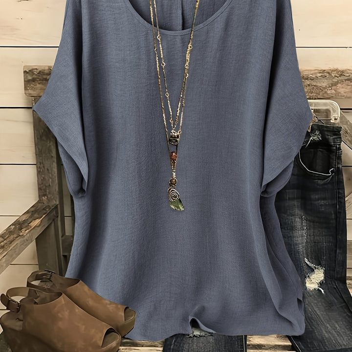 Odette | Relaxed Short Sleeve Top