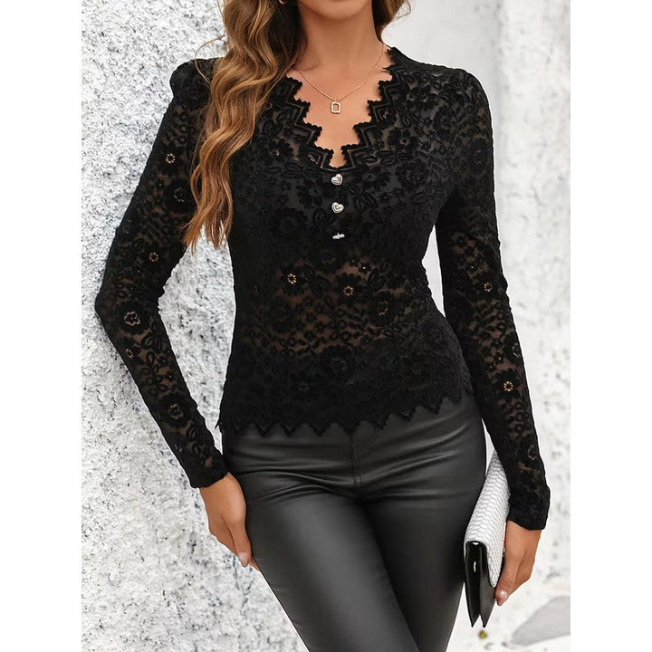 Juliet | Floral V-Neck Blouse