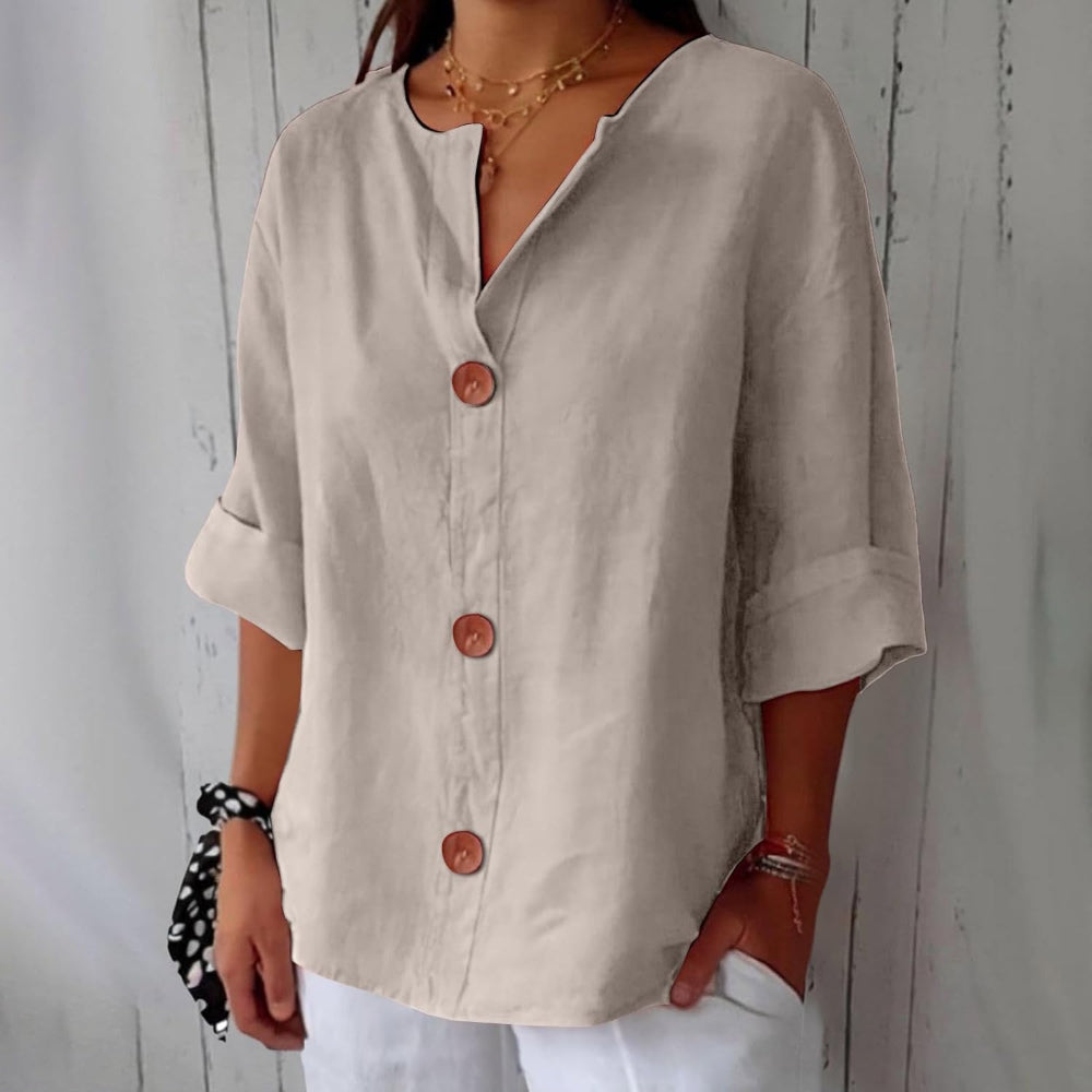 Trinity | Women's Summer Blouse with Loose Fit