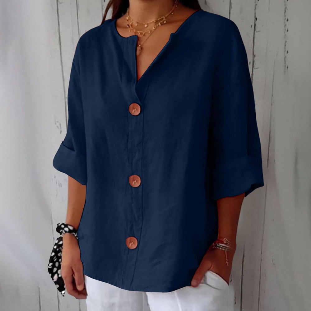 Trinity | Women's Summer Blouse with Loose Fit