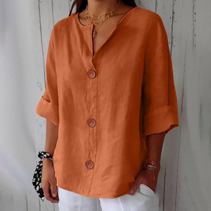 Trinity | Women's Summer Blouse with Loose Fit